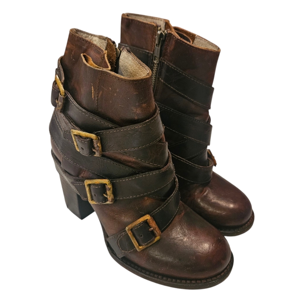 FreeBird by Steven Hustl Ankle Boots brown